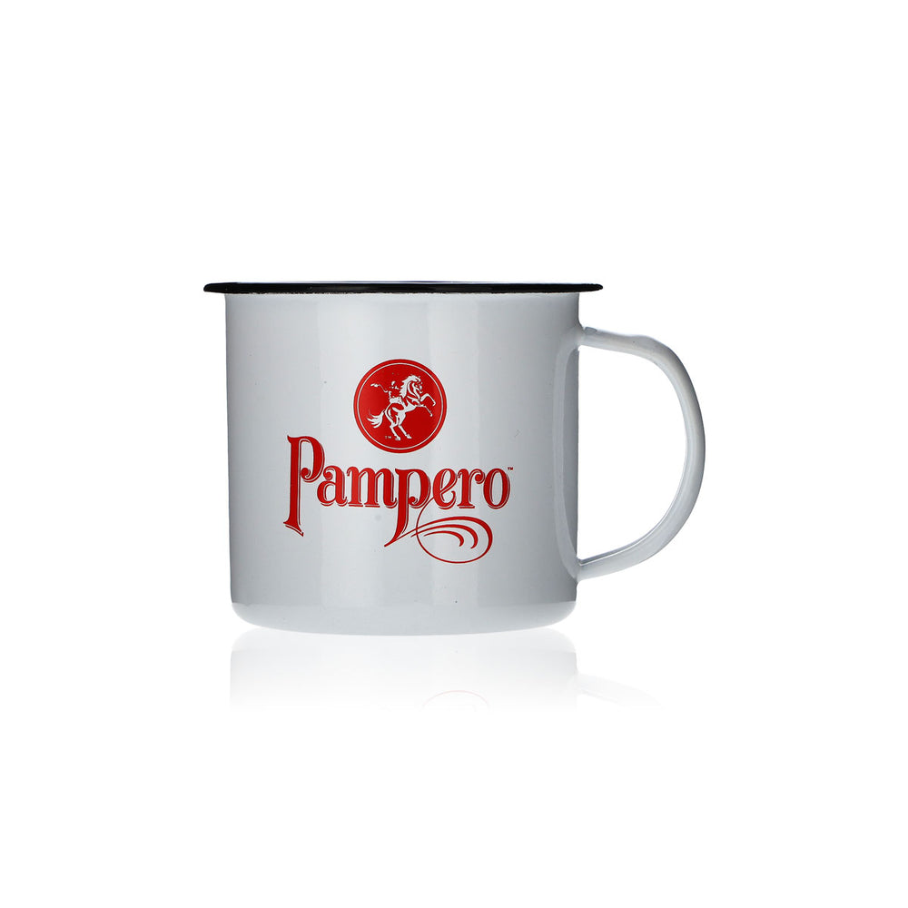 Pampero Rum Enamel Mug Coffee Mug Moscow Mule Mug White