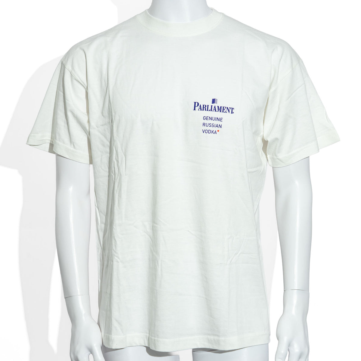Parliament Vodka Vodka Glass, L, White Cotton T-Shirt