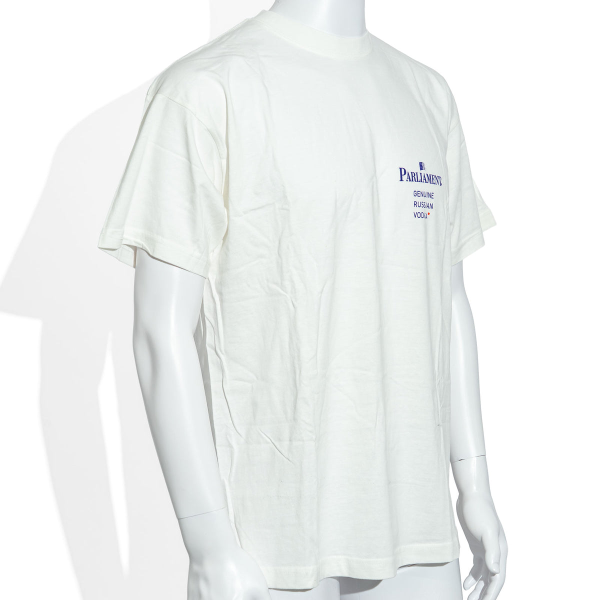Parliament Vodka Vodka Glass, L, White Cotton T-Shirt – View 2