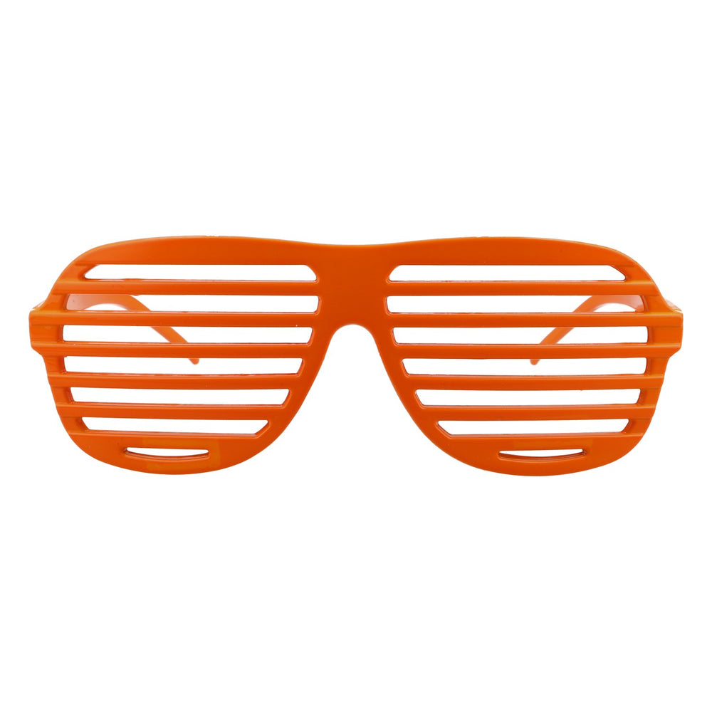 Party Glasses: Atzen Glasses, Orange Shutter Shades, Iconic Look, Party