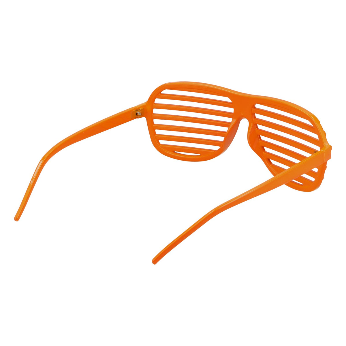 Party Glasses: Atzen Glasses, Orange Shutter Shades, Iconic Look, Party – View 4