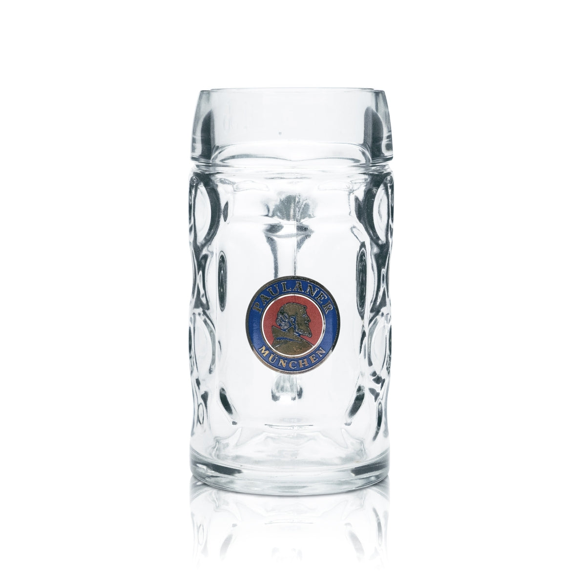 Paulaner beer glass 0.5l mug tankard Seidel contour glasses Gastro brewery Munich