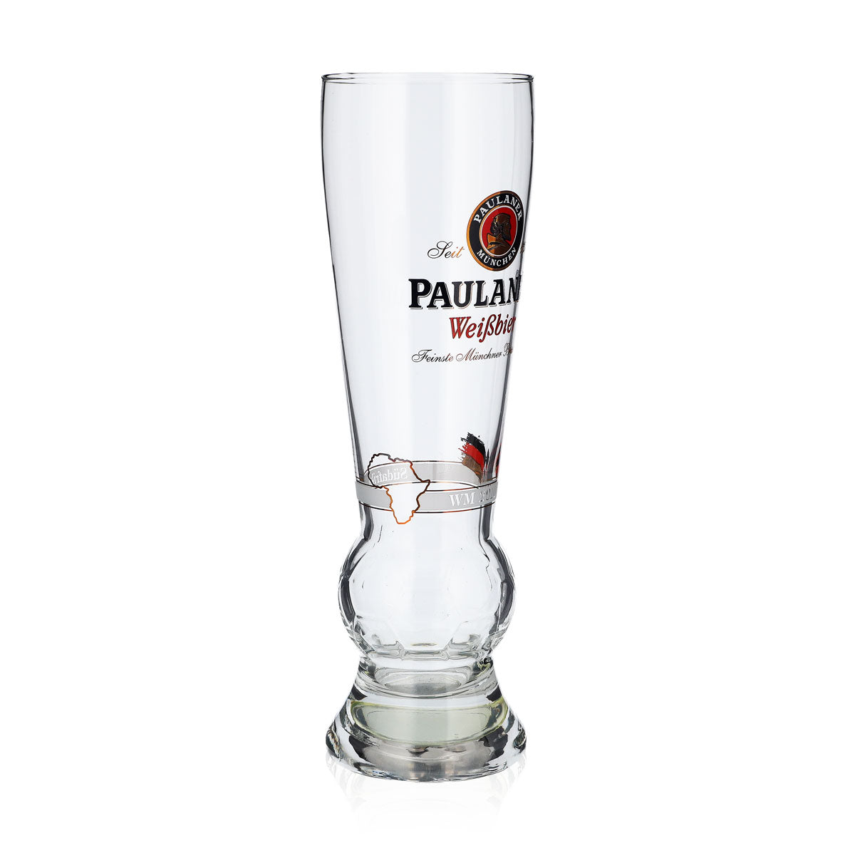 Paulaner Beer Glass LED Wheat Beer Glass Special Edition Glass 2010 World Cup Lighting – View 2