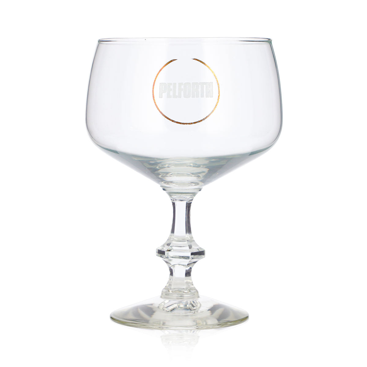 Pelforth Beer Glass 0.35 L, Tulip-Shaped, Square Stem, Durobor – View 2