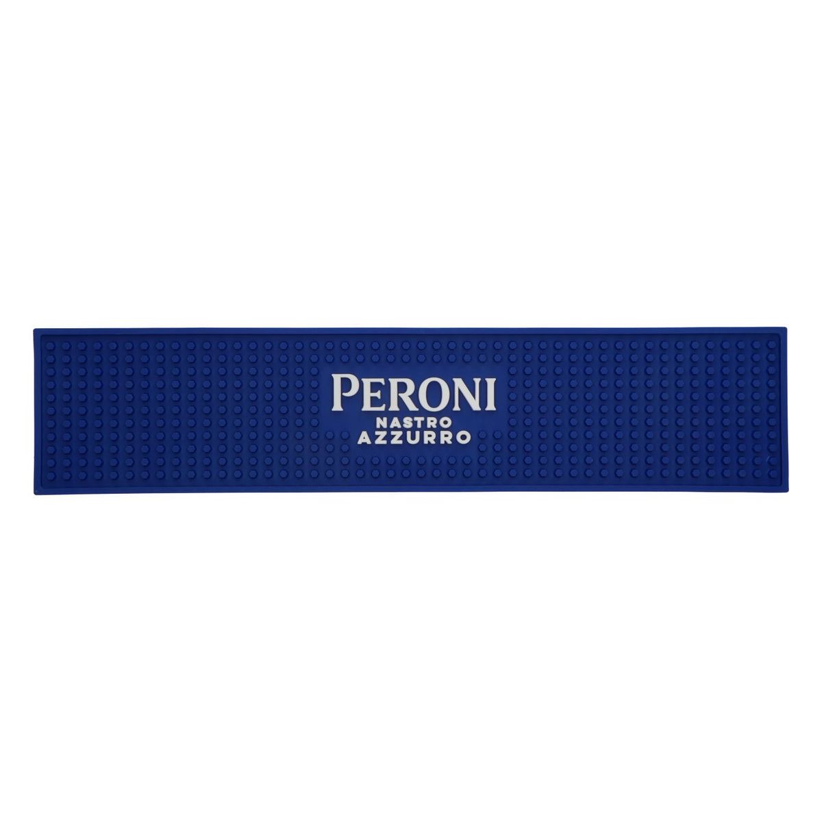 Peroni Nastro Azzurro Blue Bar Mat - New Original Rubber Bar Mat - Beer Accessory
