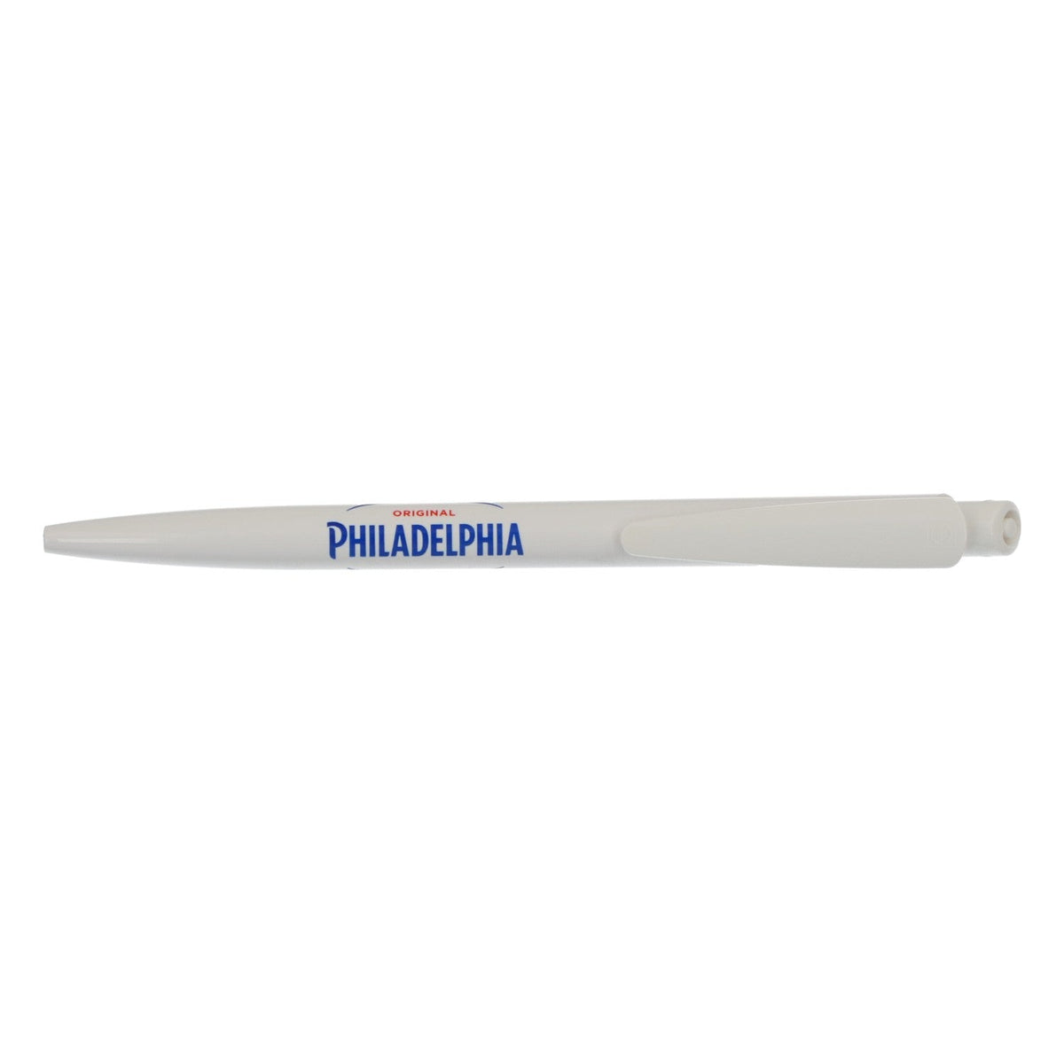 10x Philadelphia cream cheese ballpoint pen promotional pen white – View 2