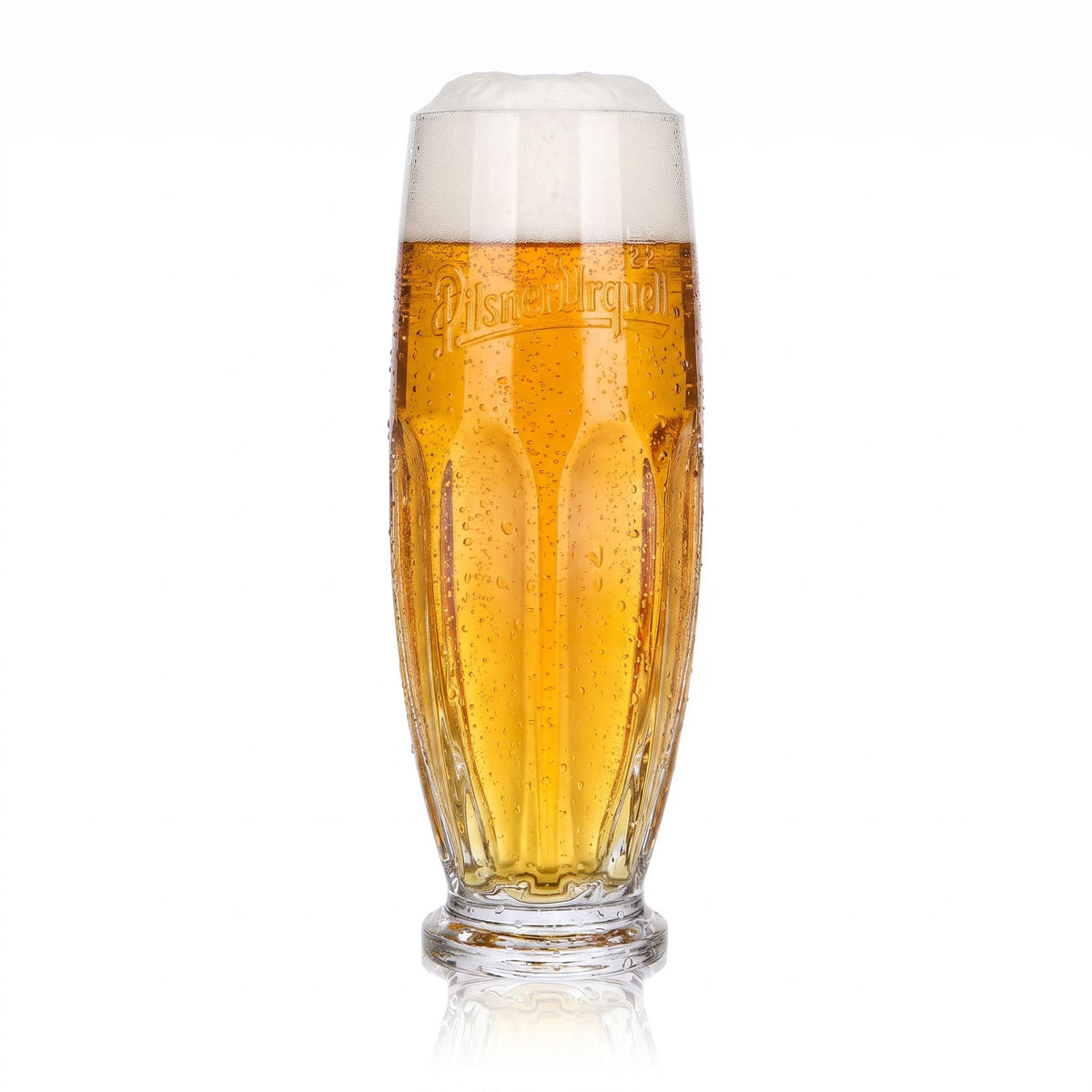 Pilsner Urquell Beer Glass, 0.5 L, Original Tumblers, Relief Sahm