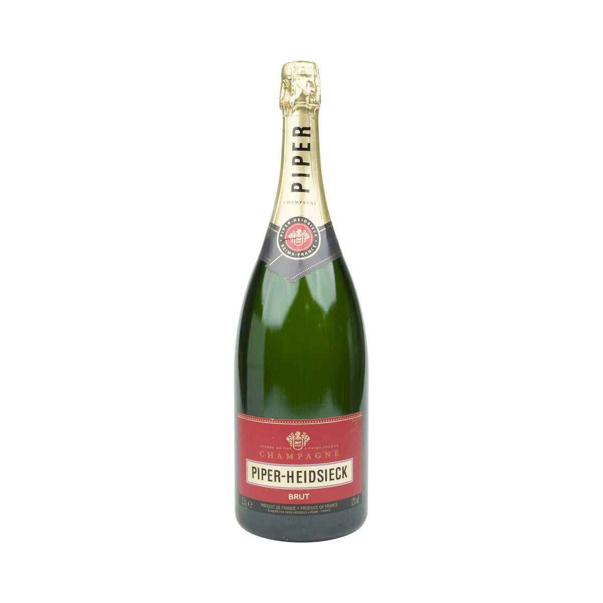 Piper-Heidsieck Champagne 1.5L Show Bottle EMPTY New Decorative Display Dummy