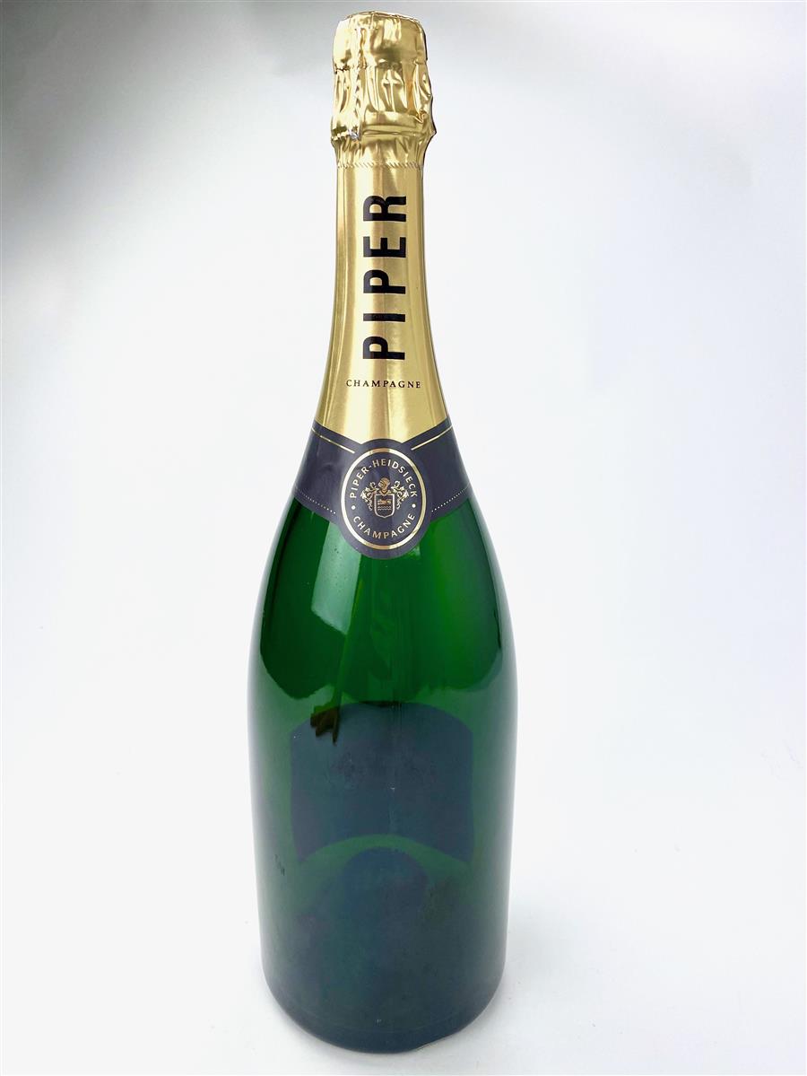 Piper-Heidsieck Champagne 1.5L Show Bottle EMPTY New Decorative Display Dummy – View 3
