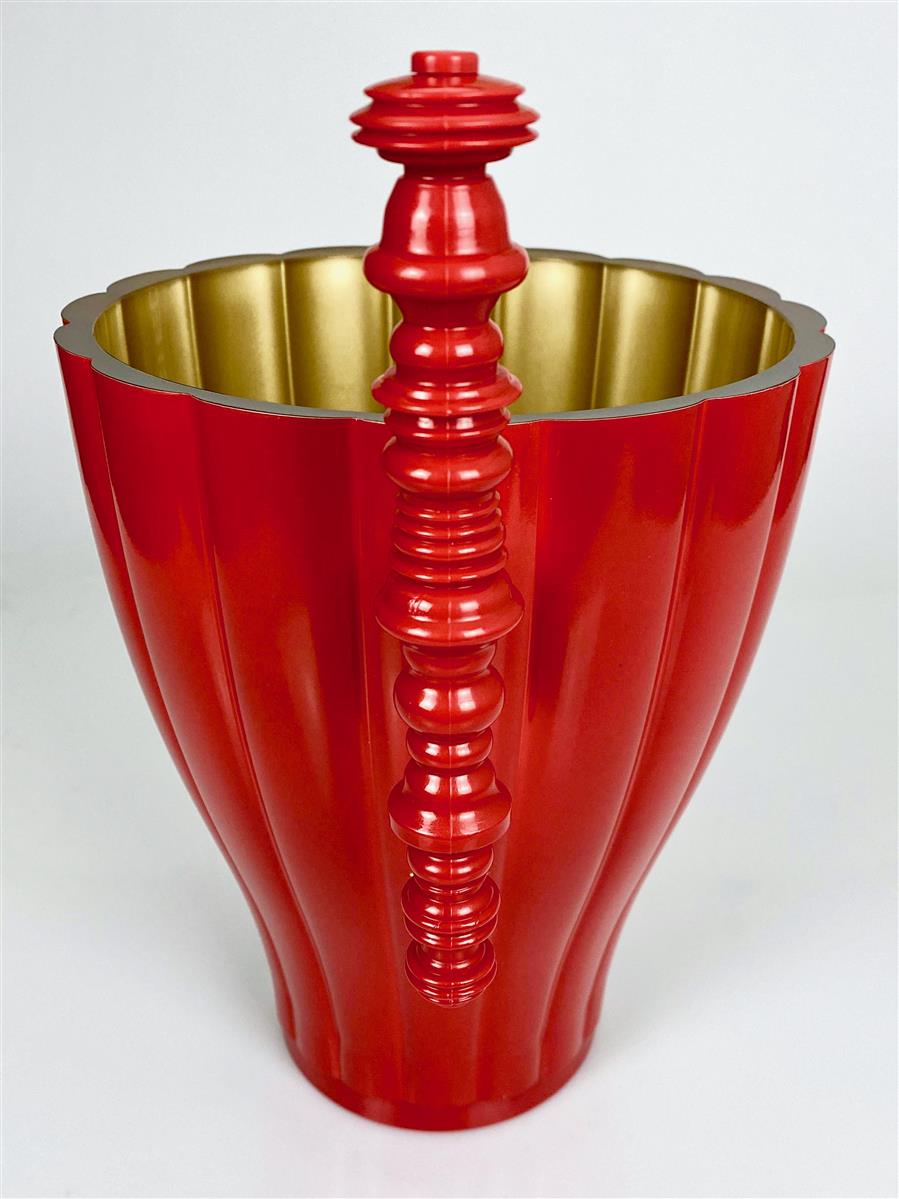 Piper-Heidsieck Champagne LED Rechargeable Bottle Cooler Ice Cube Tray Single Red – View 4