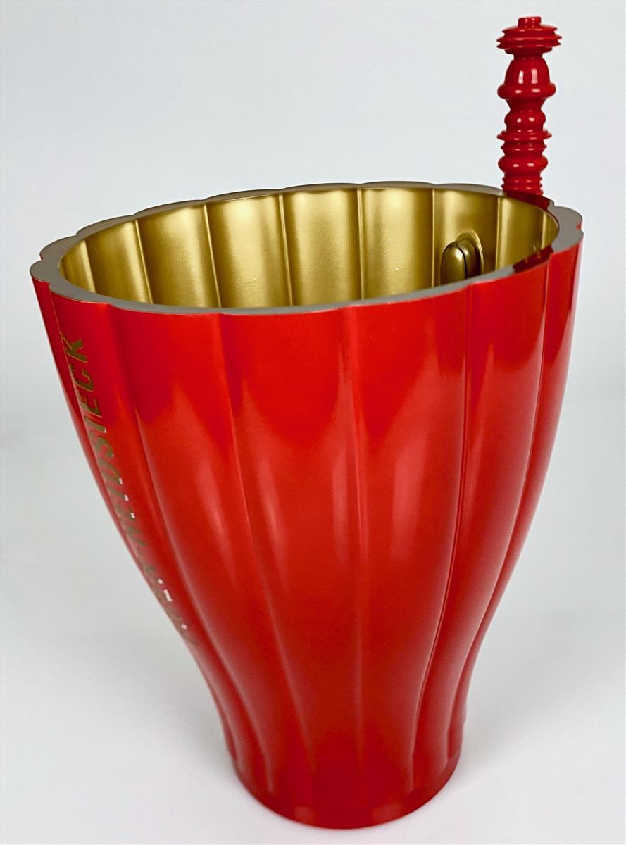 Piper-Heidsieck Champagne LED Rechargeable Bottle Cooler Ice Cube Tray Single Red – View 7