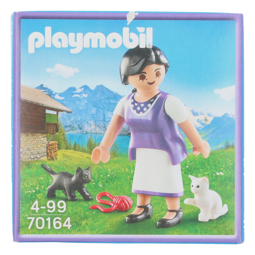 Playmobil 70163 Farmer's Wife with Goat Milka Exclusive Special Collector's Toy