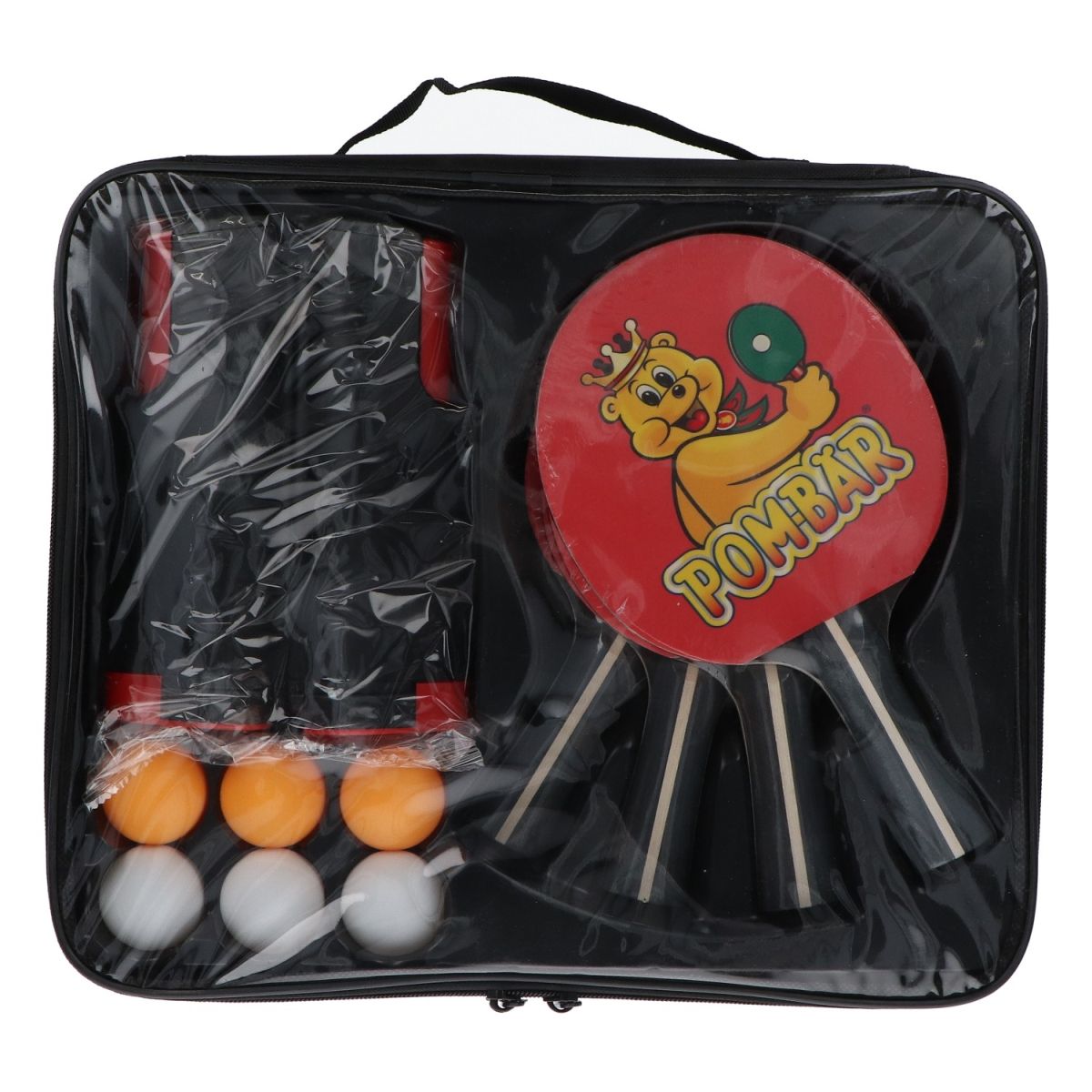 Pombär Table Tennis Set Rackets Balls Net Ping Pong Toy Merchandise