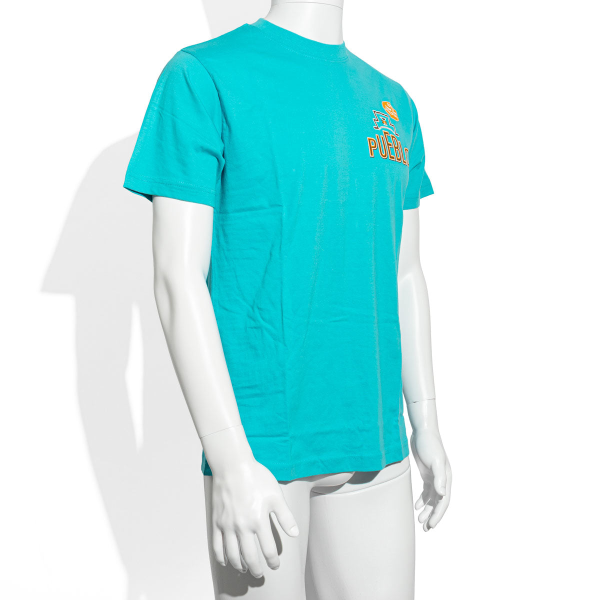 Pueblo Cigarette T-Shirt Casual Shirt Summer Shirt Light Blue Size M – View 2