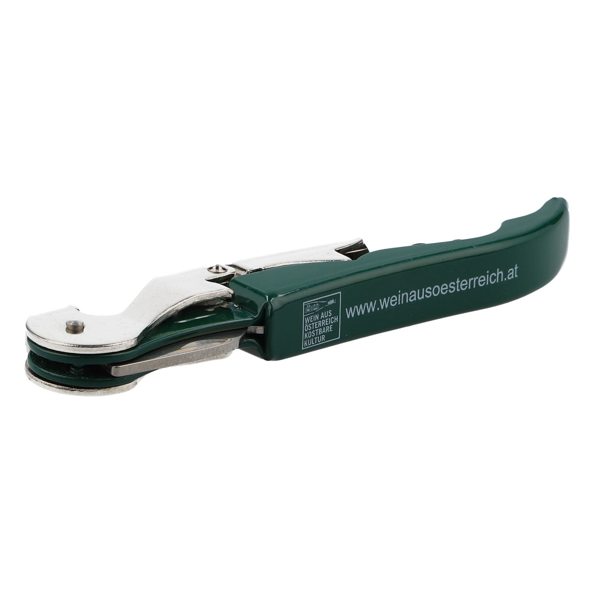 Pulltap's Wine Corkscrew, Bottle Opener, and Waiter's Knife, Green, Austria