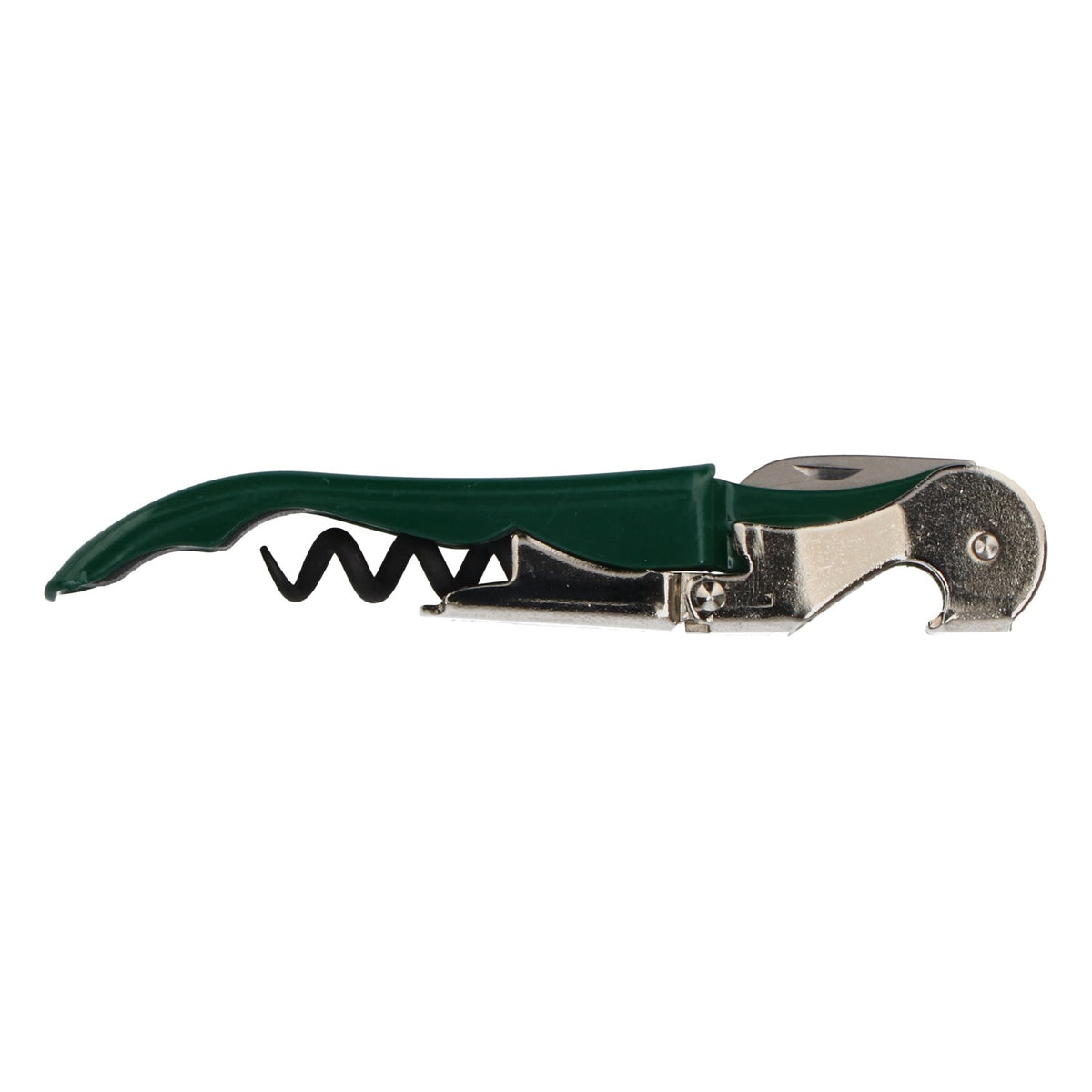 Pulltap's Wine Corkscrew, Bottle Opener, and Waiter's Knife, Green, Austria – View 4