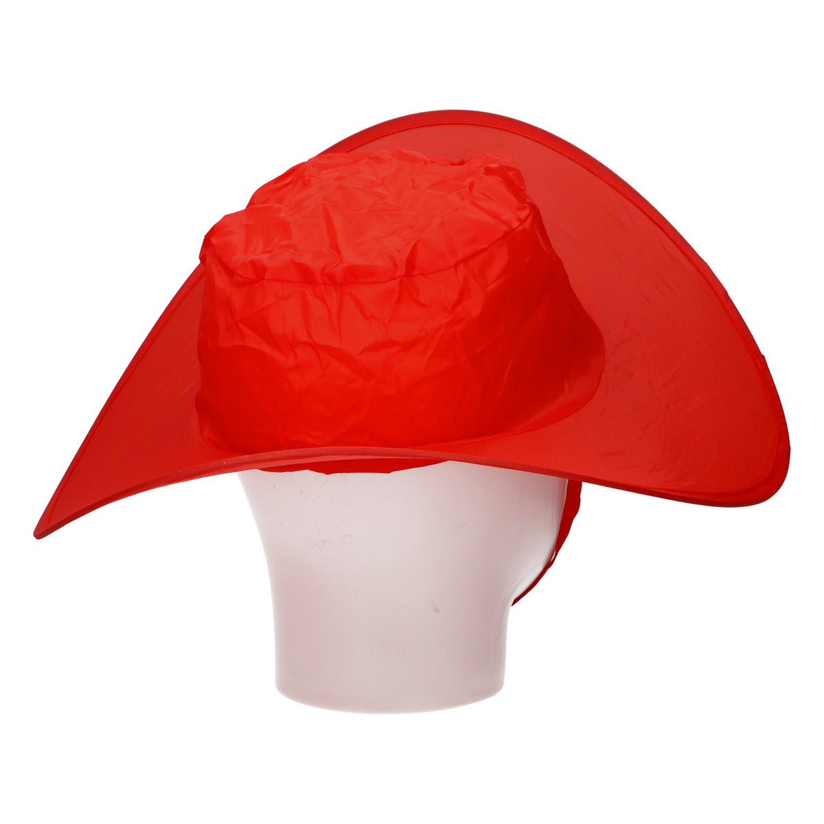 Quicky Liqueur Party Hat, Foldable, Red, in a Pouch, Festival, Bachelorette Party – View 4