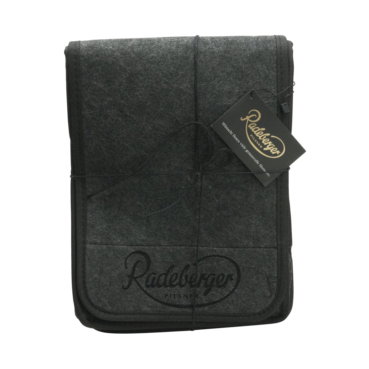 Radeberger Beer Cooler Bag Felt Gray Picnic Thermally Insulated Carry Camping Beer – View 3