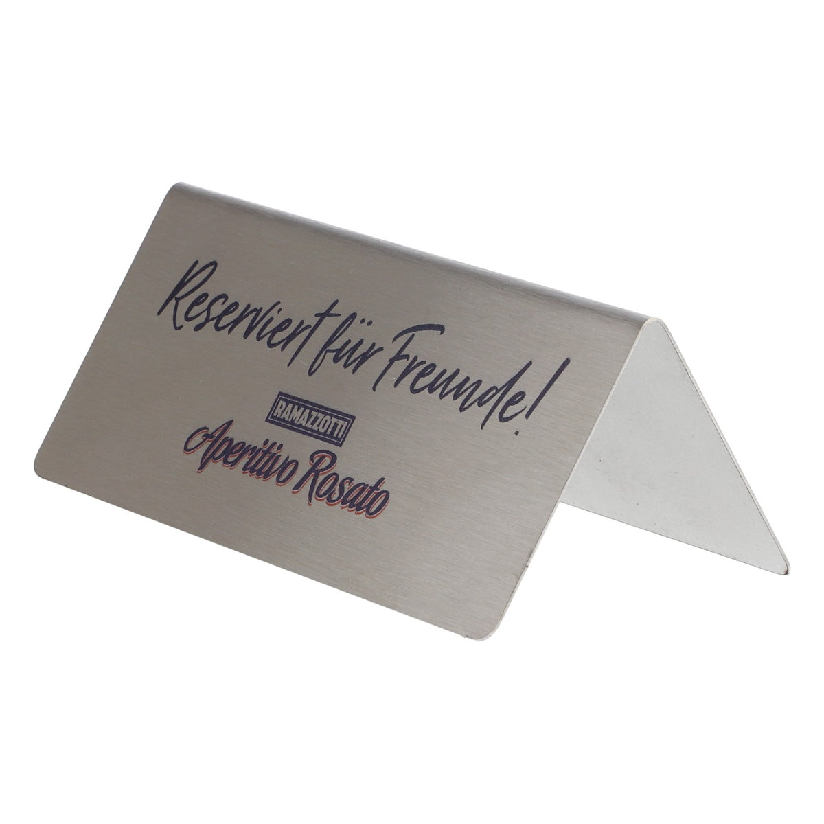 Ramazzotti liqueur display stand Table display stand "Reserved for friends" – View 3