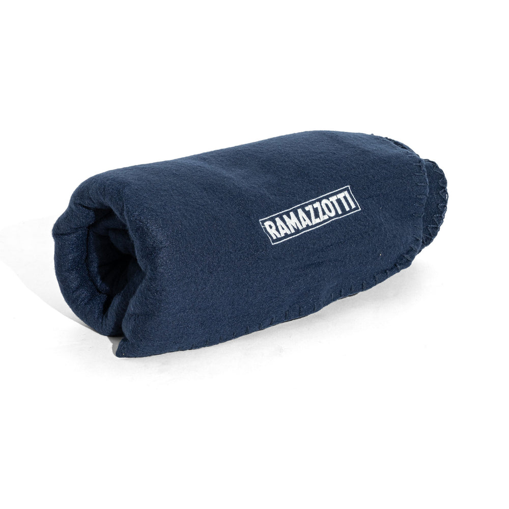 Ramazzotti liqueur fleece blanket, cozy blanket, patio blanket, 150x115 cm