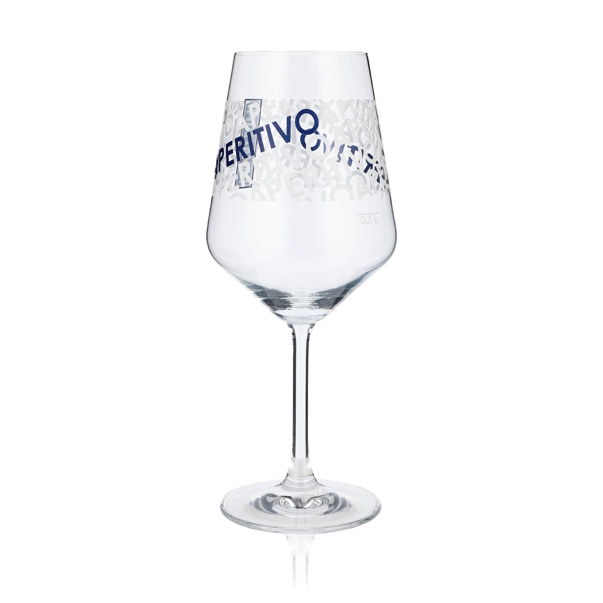 Ramazzotti liqueur glass 0.2 l stemmed glasses cocktail wine glass aperitif imprint – View 4