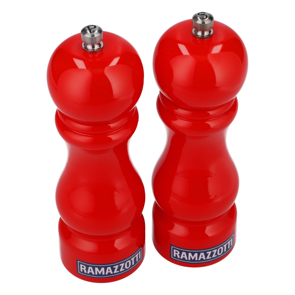 Ramazzotti Liqueur Salt & Pepper Mill Ceramic Grinder Mill Red Small – View 3