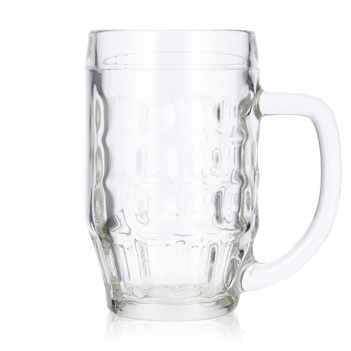 Rastal Beer Glass, 0.5 L Jug, Contoured, B-Grade, Straight Design, Used – View 5