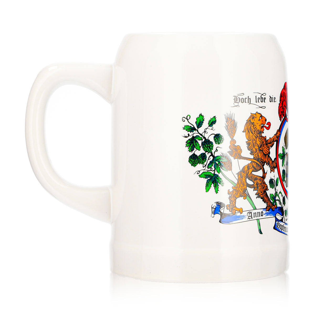 Rastal Beer Glass 0.5 L Clay Mug "Hops and Malt" - "God Bless the Clay" – View 4