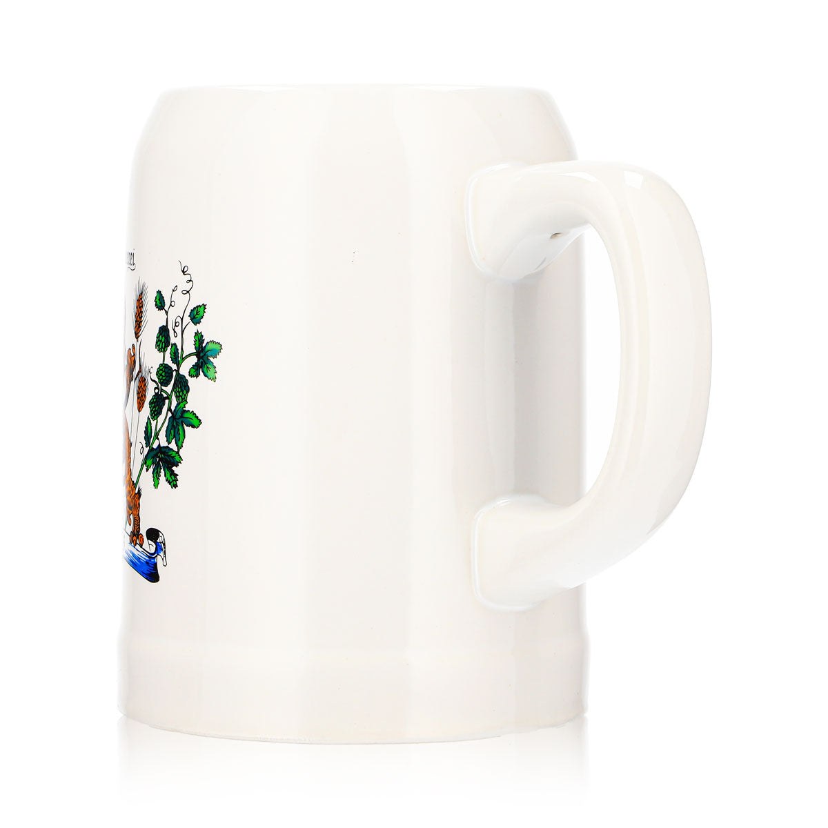 Rastal Beer Glass 0.5 L Clay Mug "Hops and Malt" - "God Bless the Clay" – View 5
