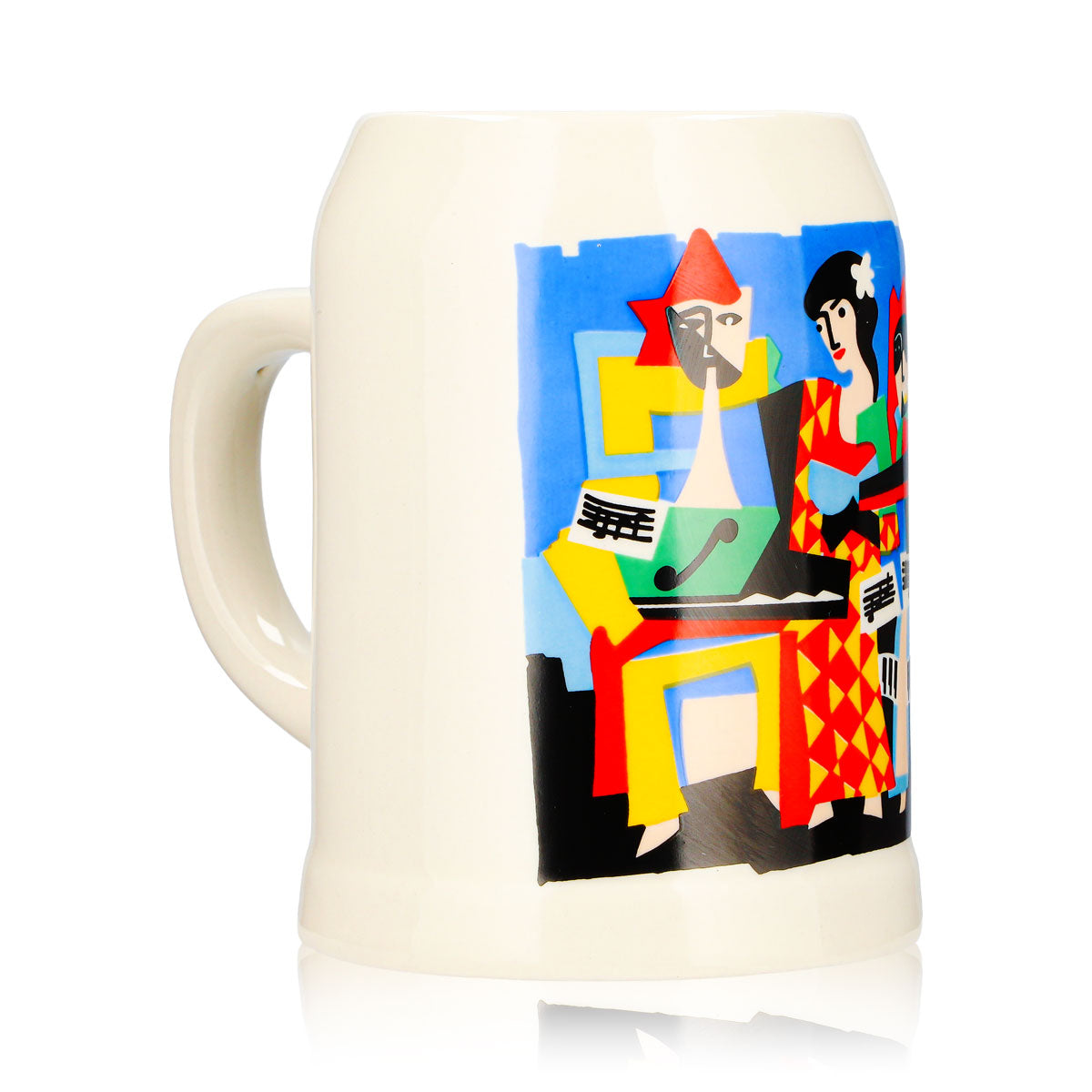 Rastal Beer Glass 0.5 L Clay Mug "Partytime" Multicolored Clay – View 2