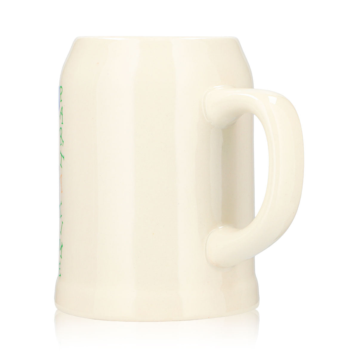 Rastal Beer Glass 0.5 L Clay Mug "Partytime" Orange/Yellow Clay – View 4