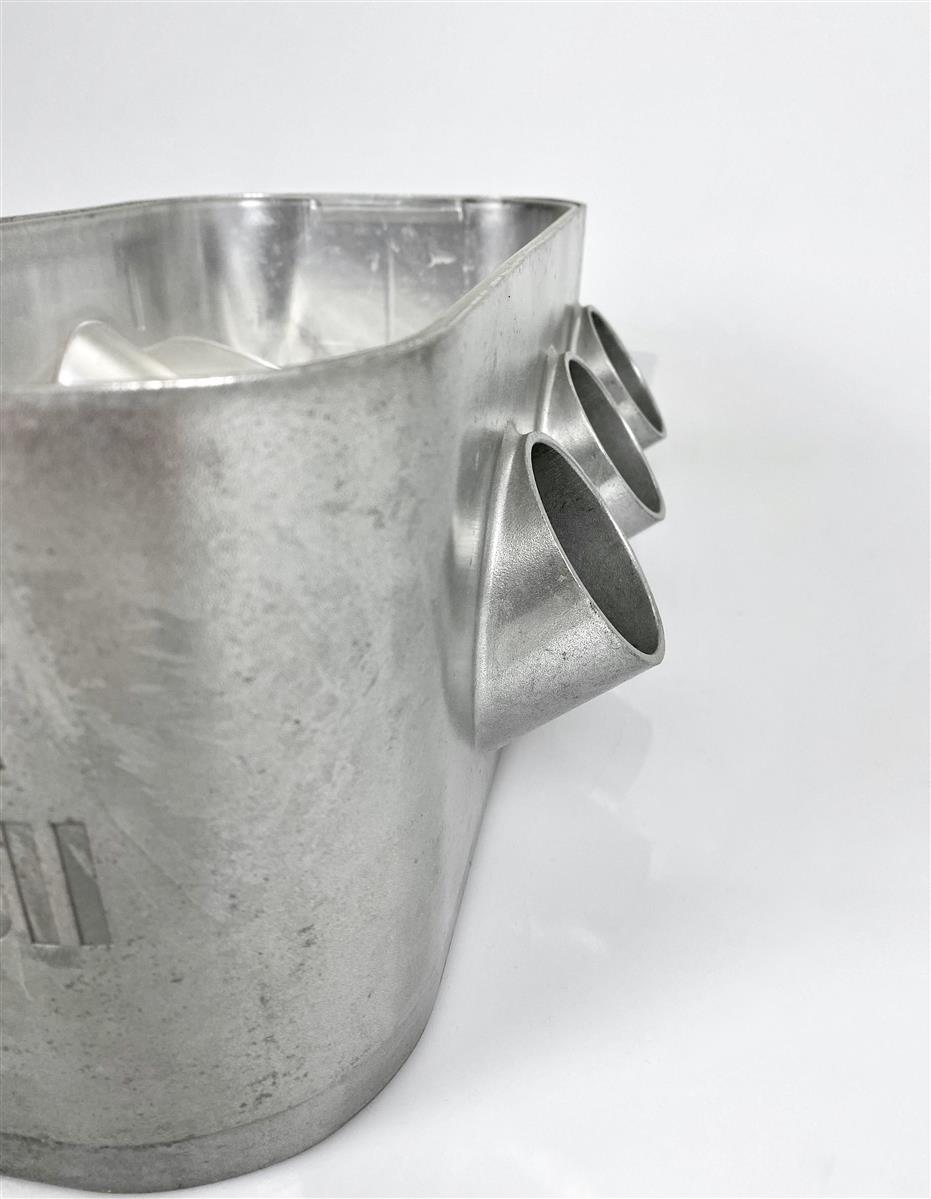 Red Bull Energy Bottle Cooler Ice Cube Container Engine Block Metal – View 3