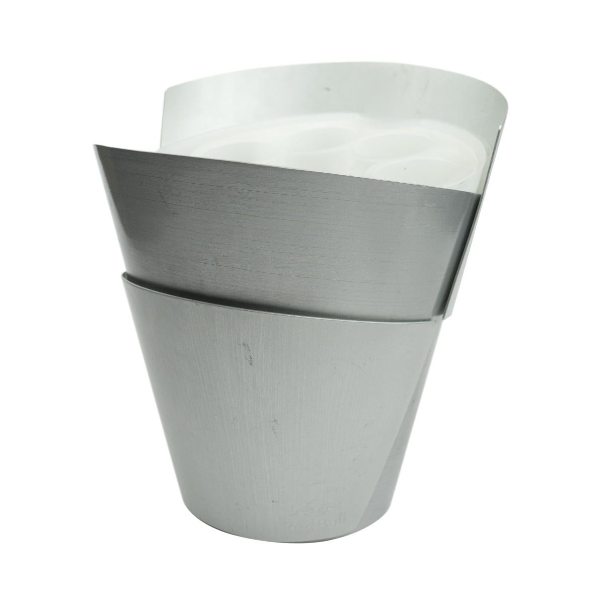 Red Bull Energy Cooler Metal Insert Used Ice Box Cans Bottles Ice Cubes Ice Bucket – View 2