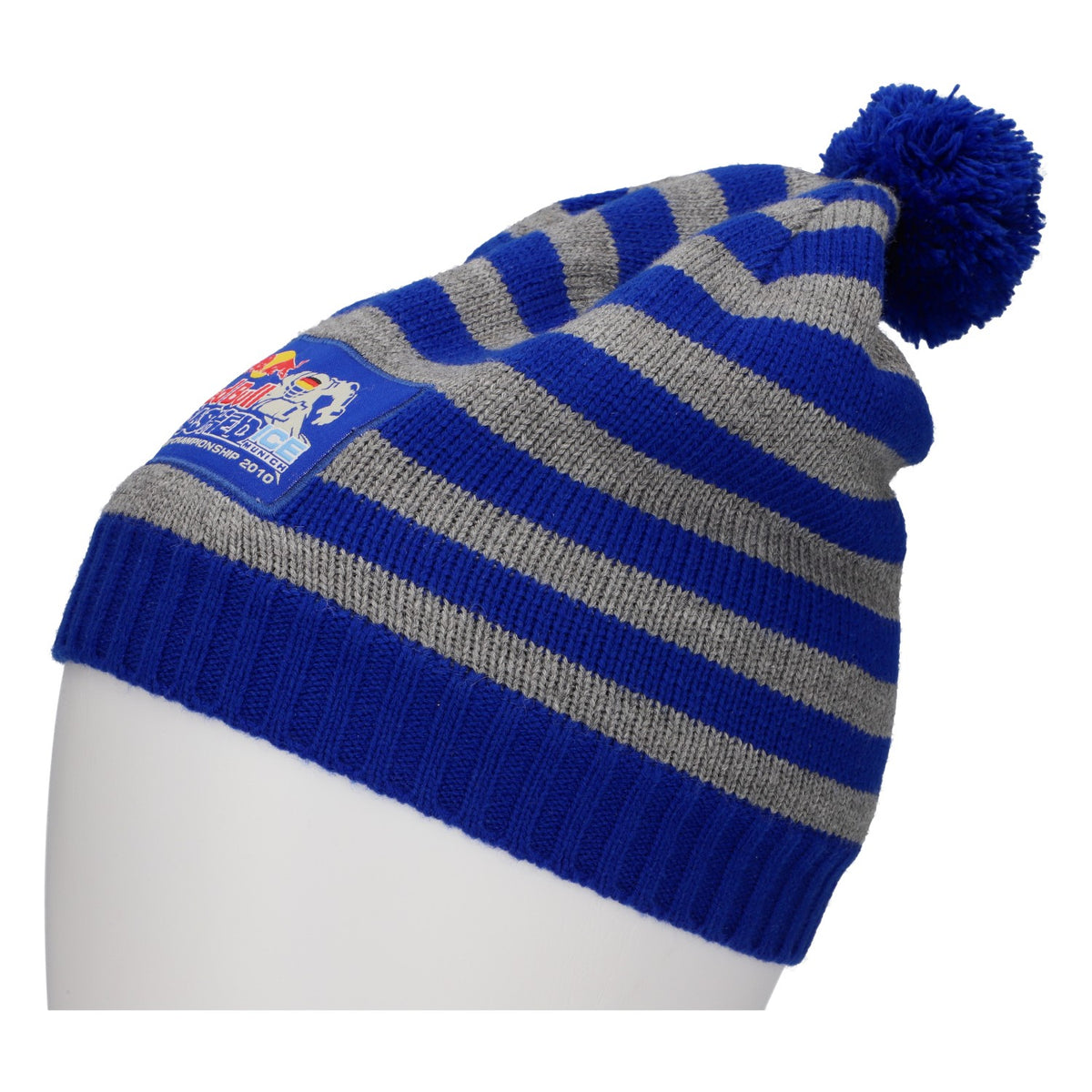 Red Bull Energy Wool Beanie Crashed Ice World Championship 2010 Blue/Gray – View 2