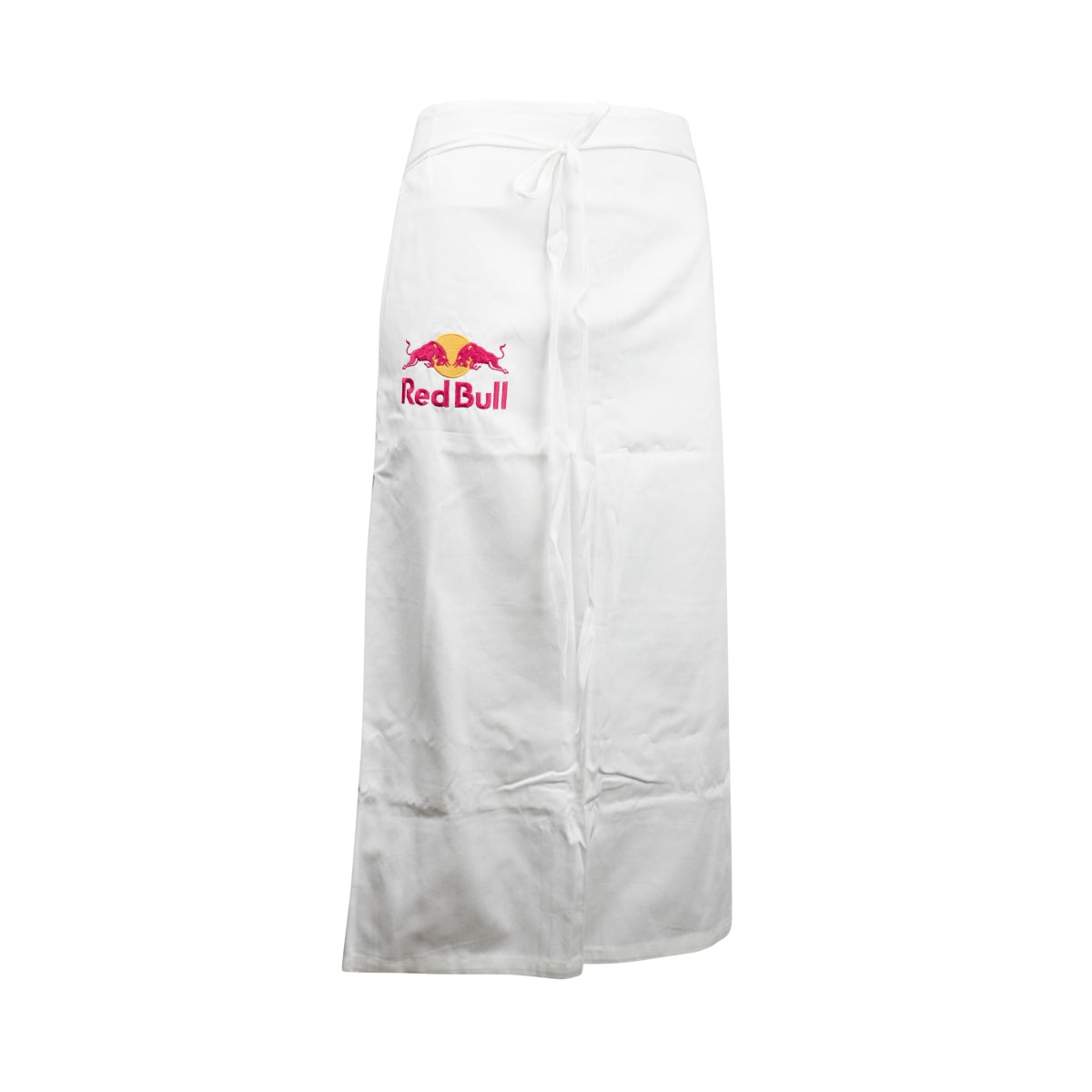 Red Bull waiter apron, belly strap, long, left pocket, service, catering
