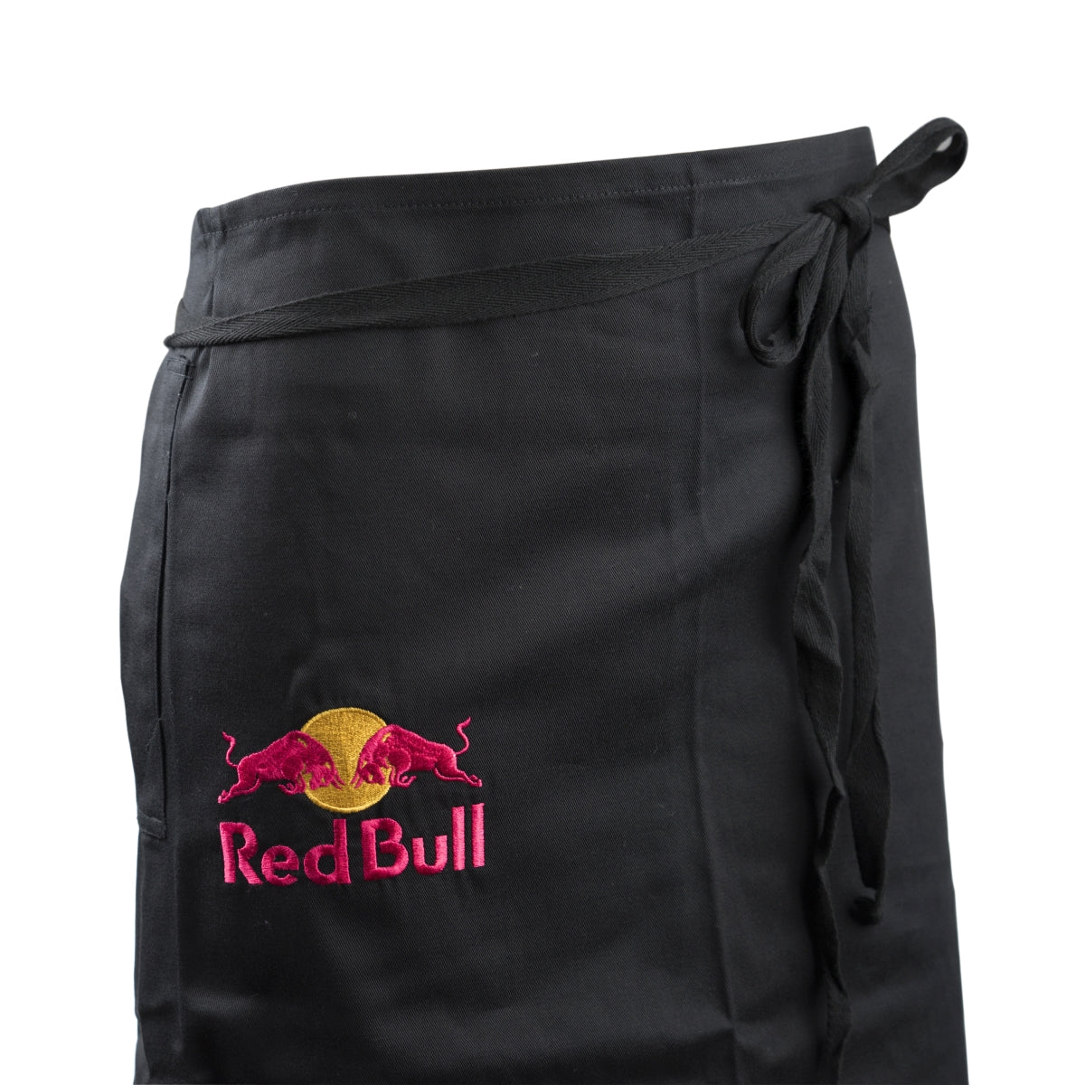 Red Bull waiter apron, belly strap, long, single pocket, service, bistro – View 2