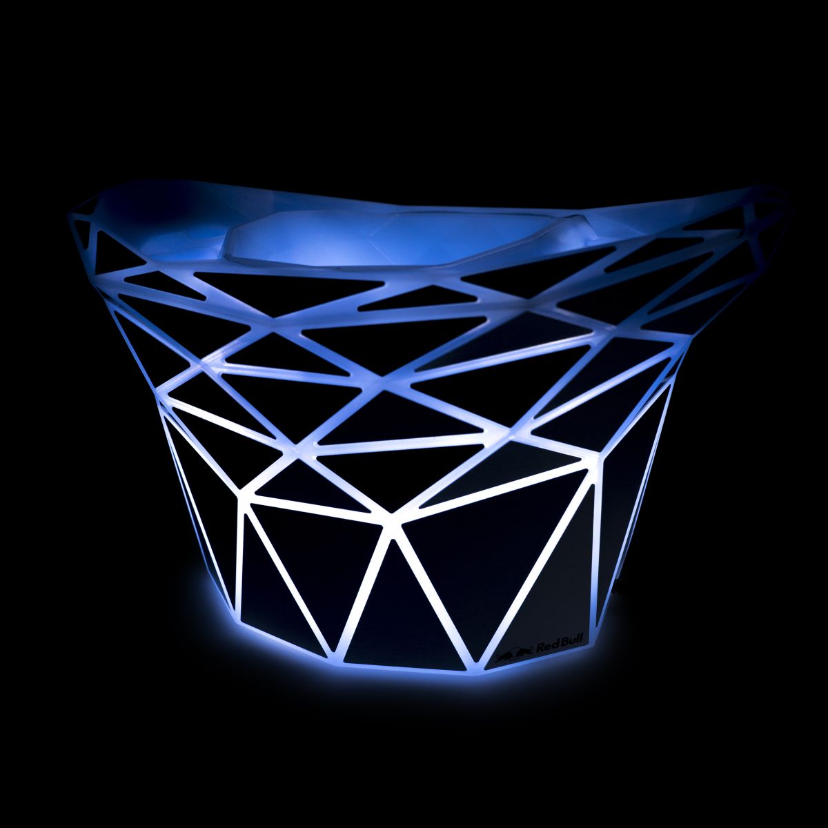 Red Bull Cooler Diamond LED Can Cooler Cooler Luminated Ice Container Bottles