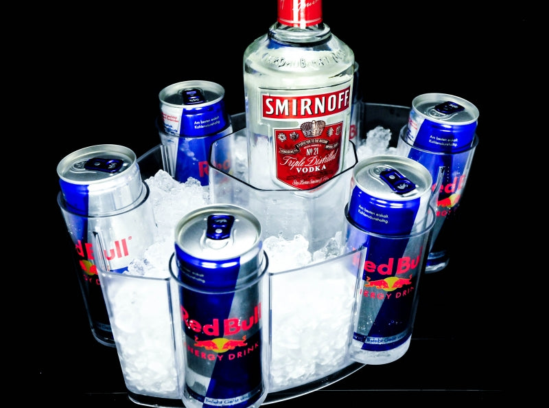 Red Bull Cooler Energy The Boat Big 6 Cans Boat Ice Cubes Cooler Ice Gastro Bar – View 6