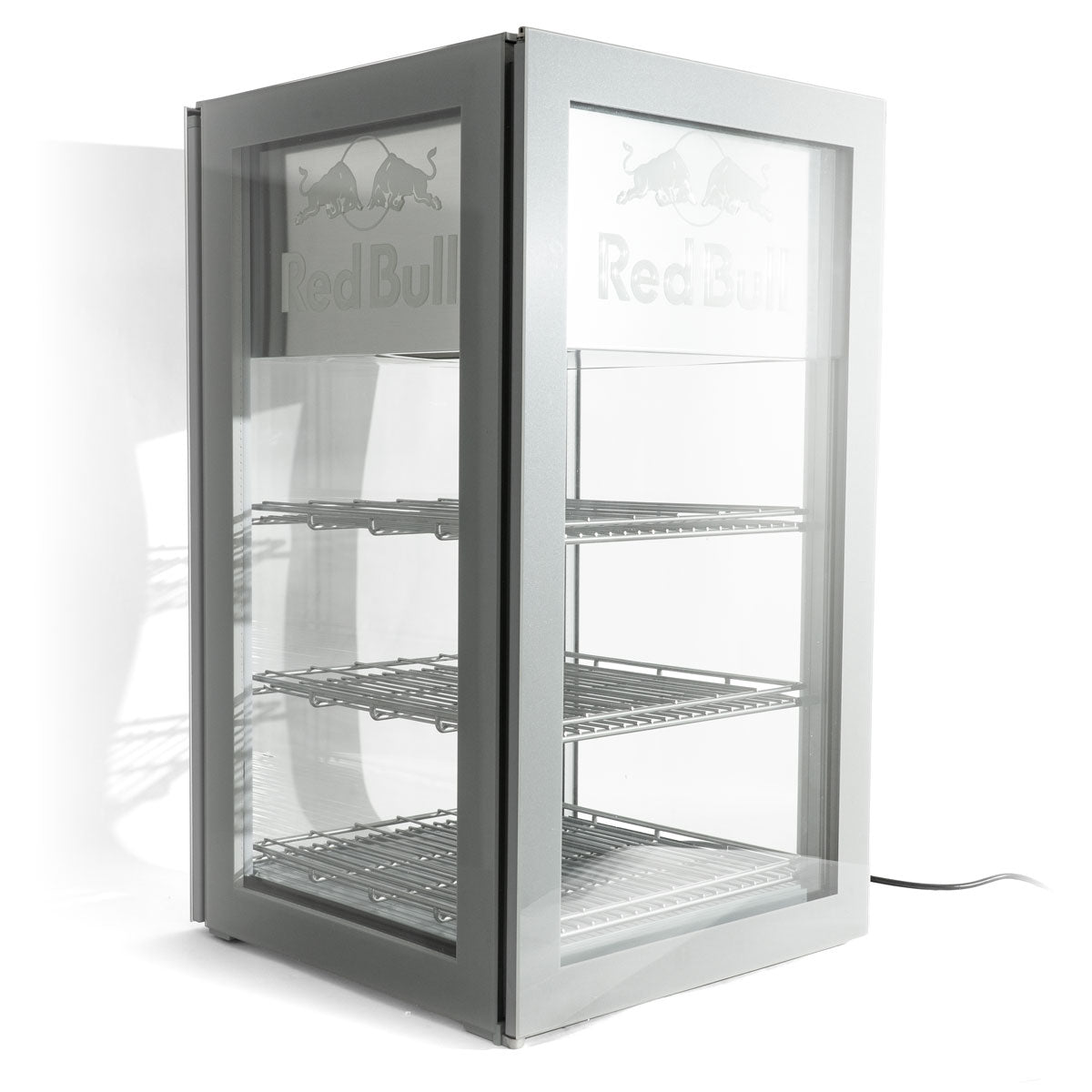 Red Bull Fridge 360° Cooler Illuminated Fridge Beverage Can Cooler – View 3