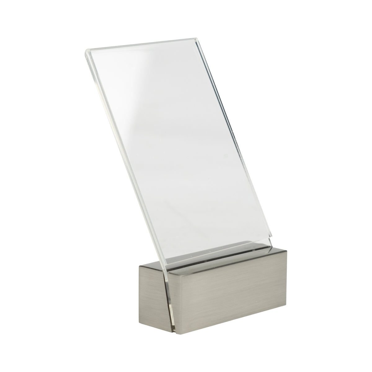 Red Bull table display menu card holder stainless steel gastro bar daily special decoration