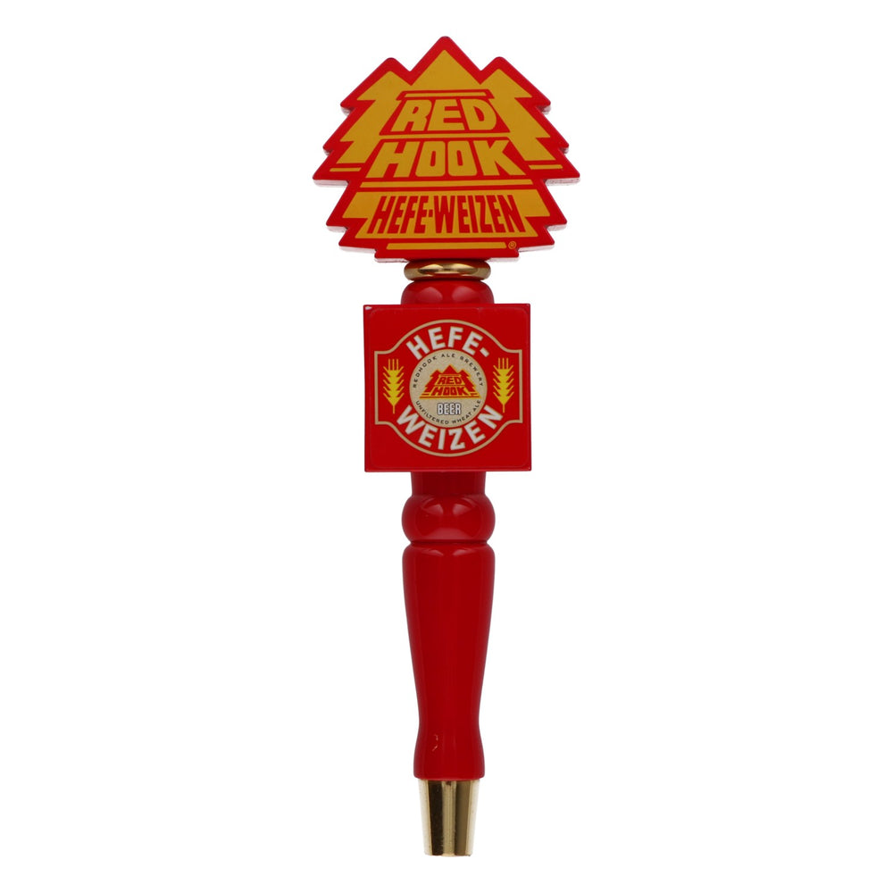 Red Hook Wheat Beer Tap Attachment, Red, Beer Dispenser, Bar Accessories