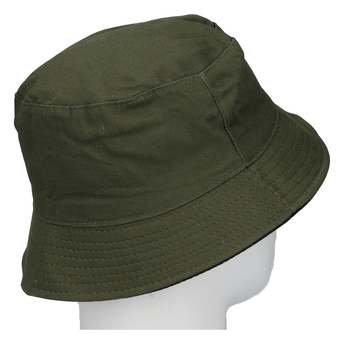 Remedy Rum Fisherman's Hat Reversible Black/Olive Green Unisex One Size – View 3