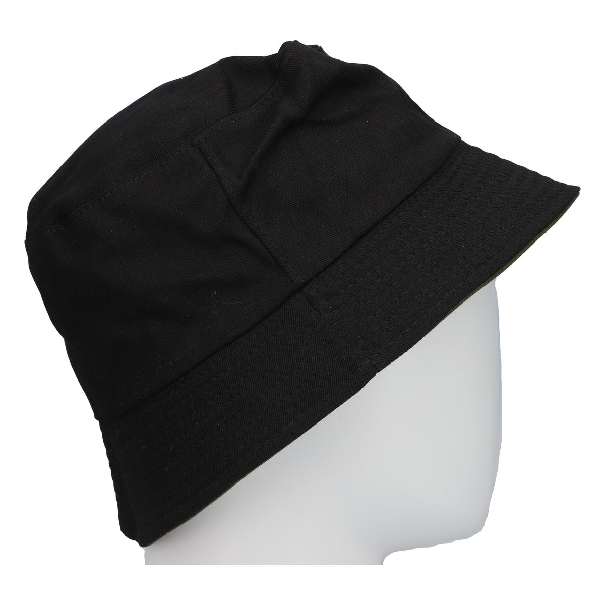 Remedy Rum Fisherman's Hat Reversible Black/Olive Green Unisex One Size – View 6