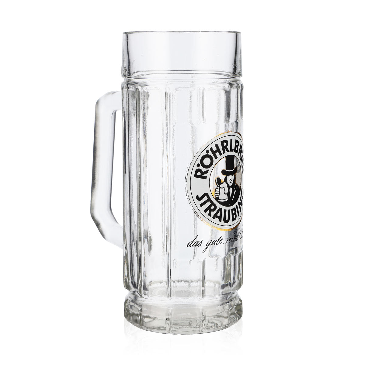 Röhrlbräu beer glass Beer stein Glasses Mug 0.5l Jug Straubing – View 2