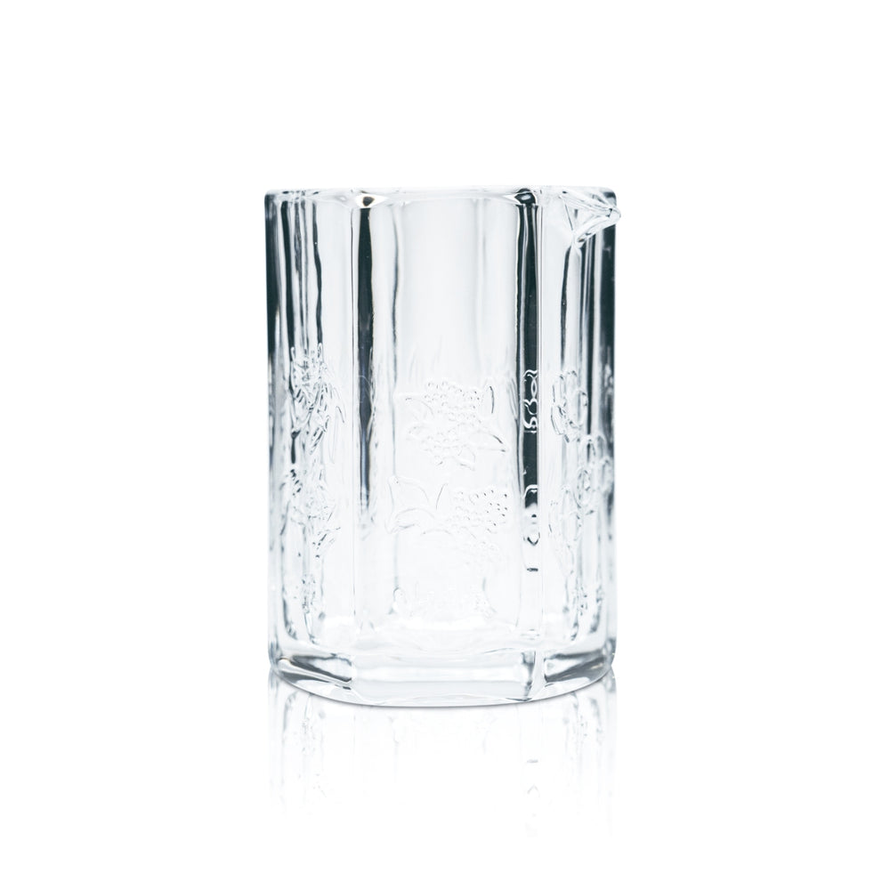 Roku Gin Glass 0.5L Stirring Glass Mixing Mug Carafe Jug Glasses Contour Relief Bar