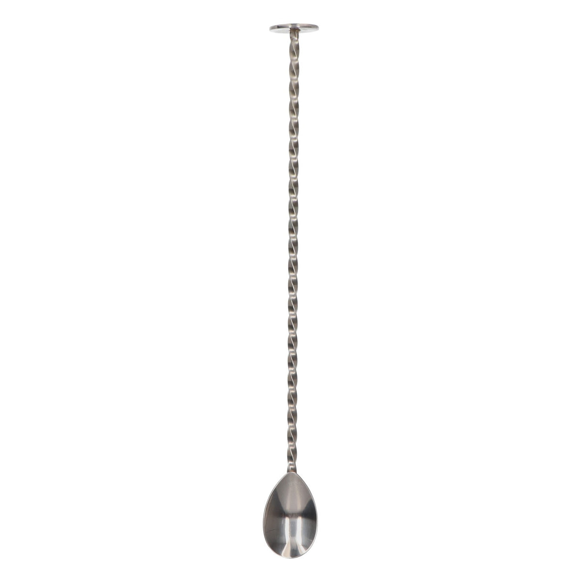 Ron Matusalem Rum Stainless Steel Stirrer with Spoon, Twisted Design – View 2