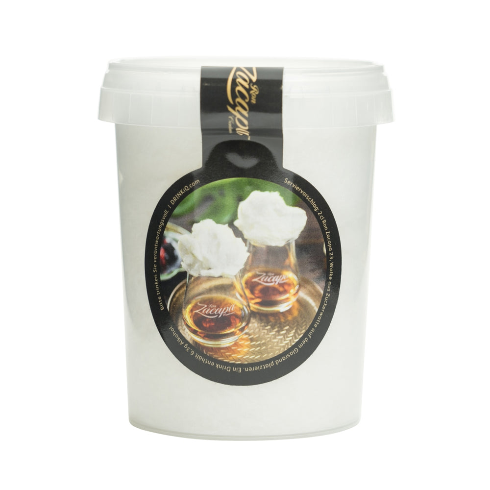 Ron Zacapa Vanilla-Flavored Cotton Candy Rum Cocktail Glass Decoration Cloud