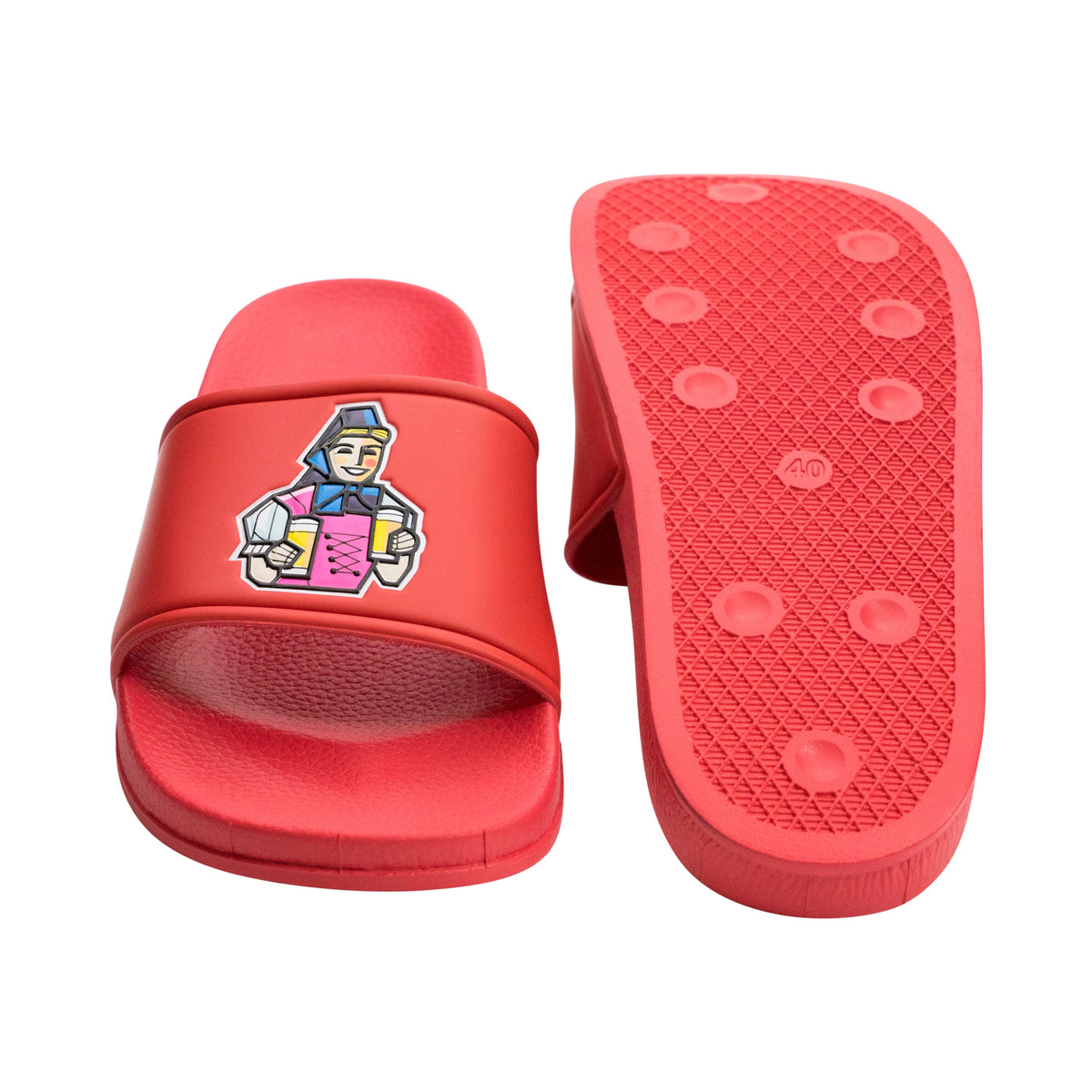 Rothaus flip-flops Beer flip-flops Size 46 Slippers Festival Swimming pool Sports Home – View 3