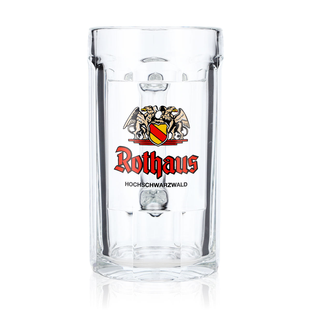 Rothaus beer glass 0.4l mug glasses beer steins tankards Black Forest