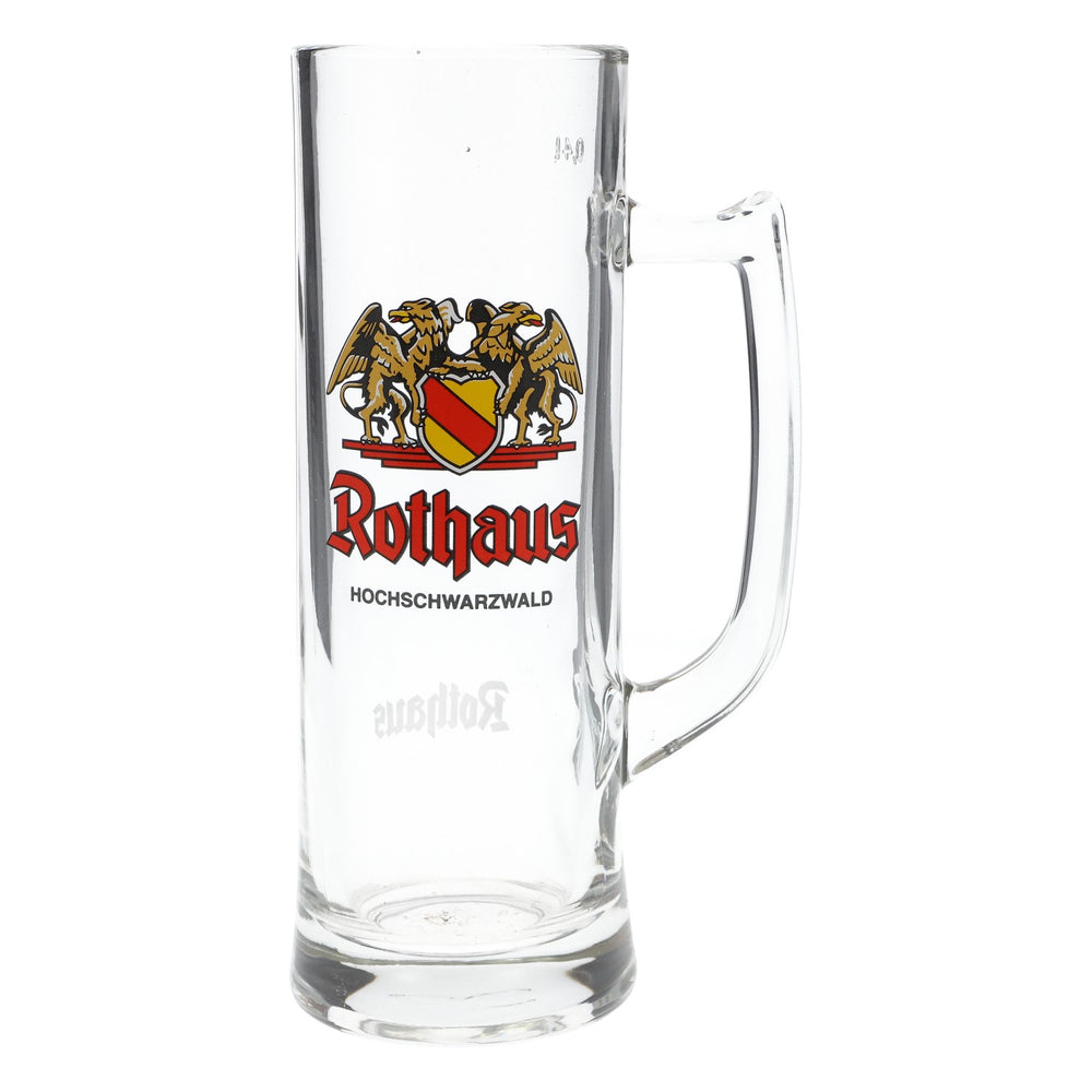 Rothaus beer mug glass 0.4l tankard Seidel Tannenzäpfle Pils glasses set brewery